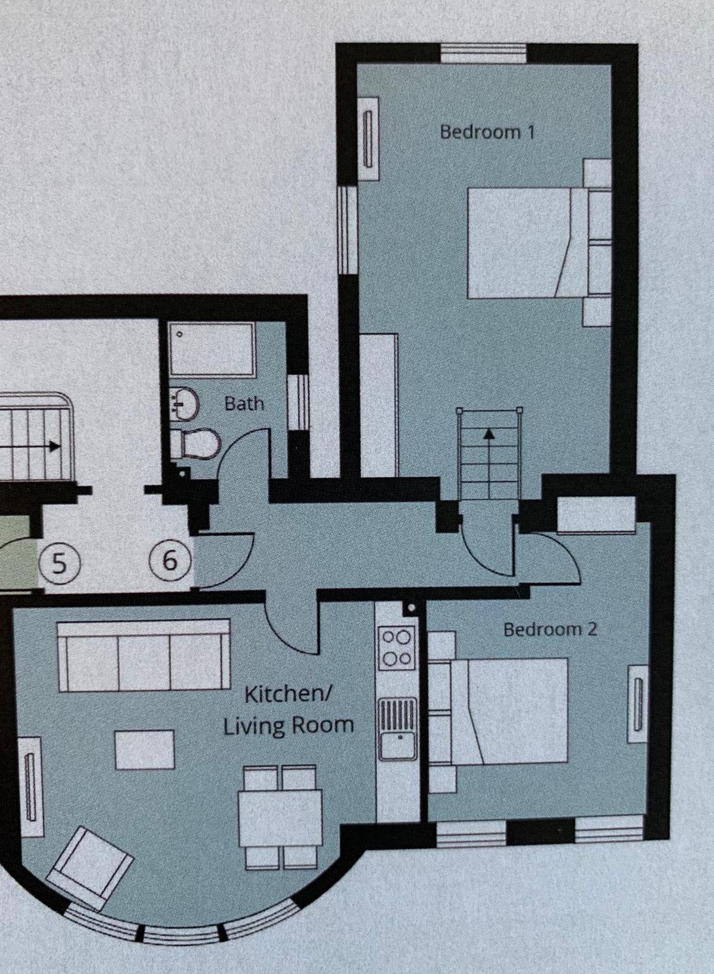 King Street Penthouse - 2 Bed Apartamento Great Yarmouth Exterior foto
